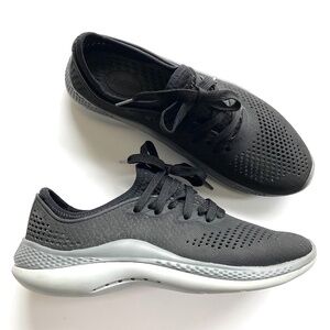 CROCS  Black Slate LiteRide 360 Pacer Lightweight Waterproof Sneakers Size 8